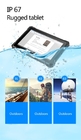 Windows os 10.1 Inch IP67 Rugged Tablet PC 10 inch 8GB RAM With NFC Lan Port